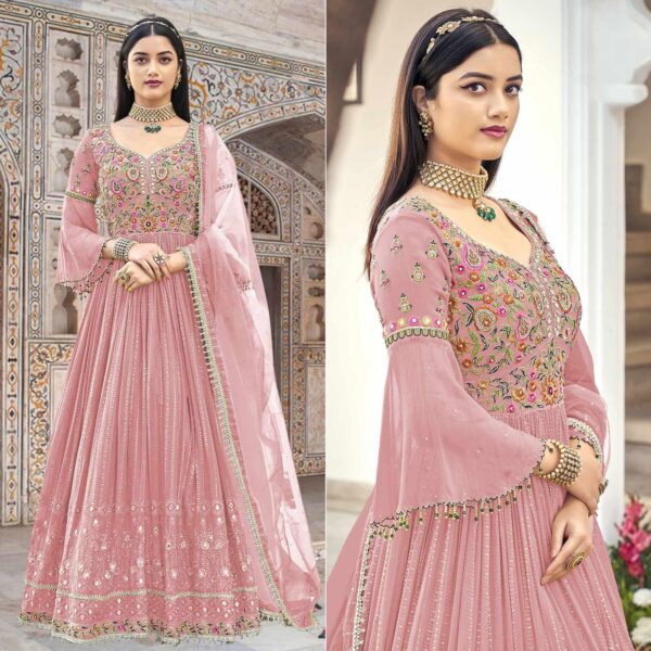 pink-embroidered-with-embellished-georgette-anarkali-style-gown-peachmode-1