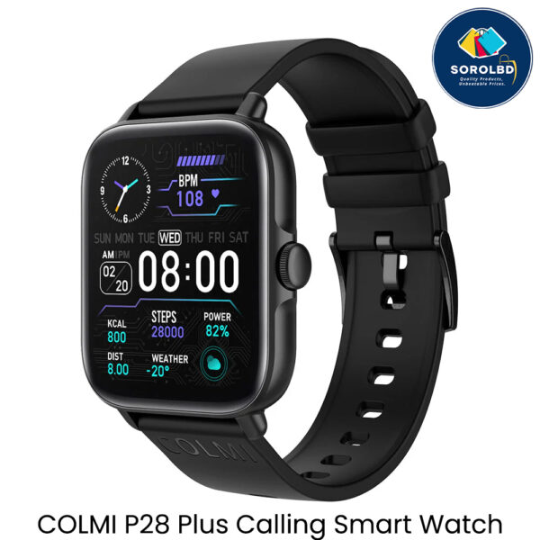 COLMI P28 Plus Calling Smart Watch in Bangladesh